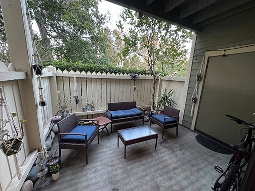 Patio after total transformation by Kiera Rain, Bay Area Professional Organizer, Danville CA